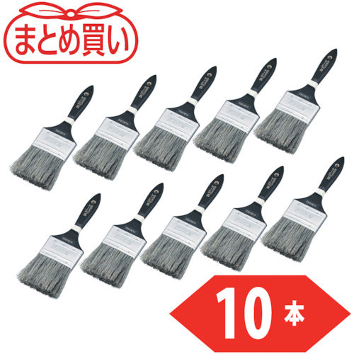 TRUSCO まとめ買いダスター刷毛377 3インチ 75mm幅 10本入り TPB-377-3-10P 1 PK