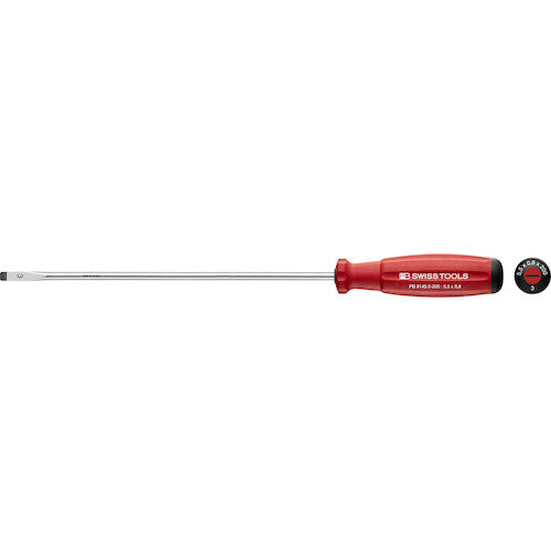 PB Swiss Tools SwissGrip Flathead Screwdriver Total Length 300 Suitable Screw M3 8140-3-200 1 Piece