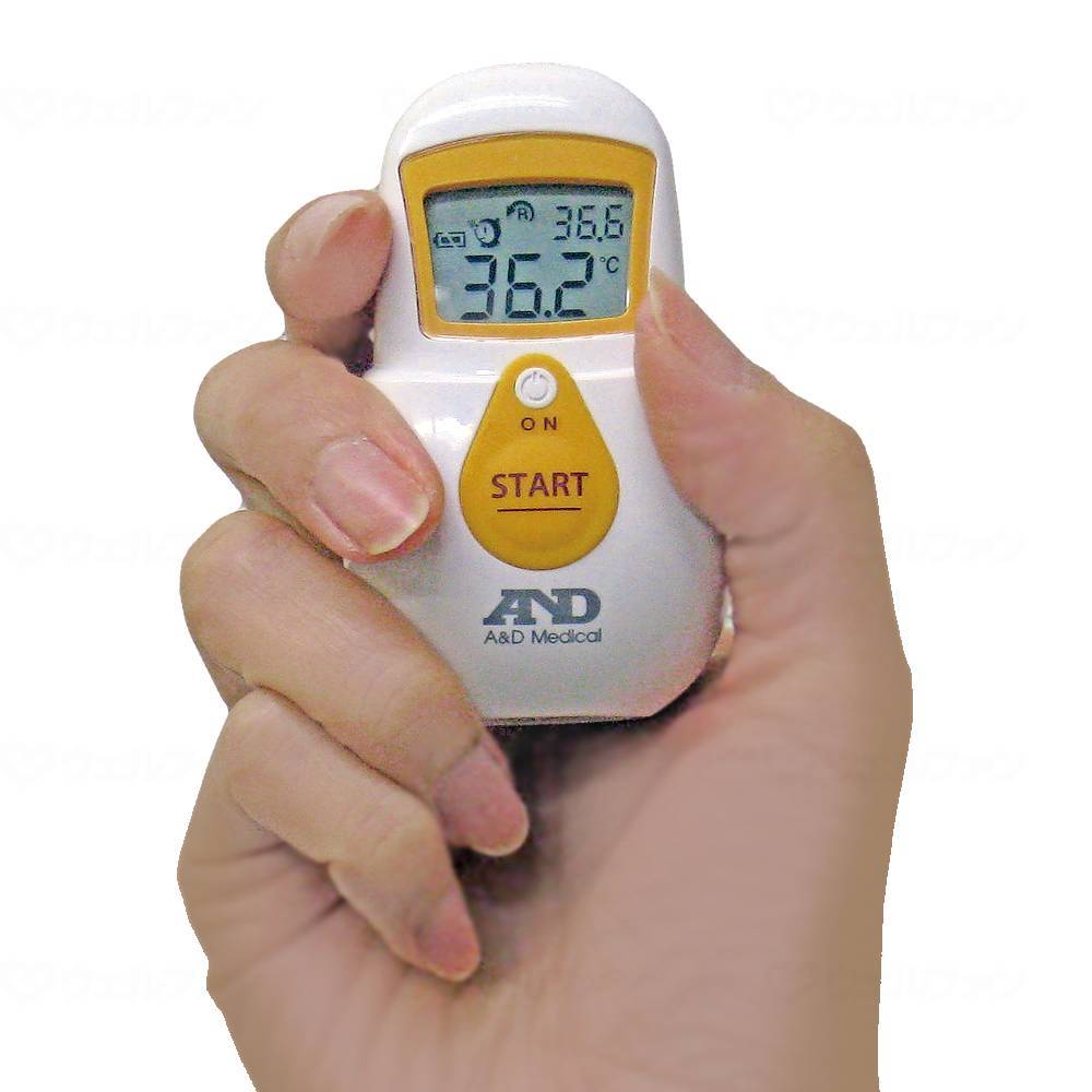 에드 앤드 다이 피부 적외선 체온계 데코 피트 UT-701 핑크