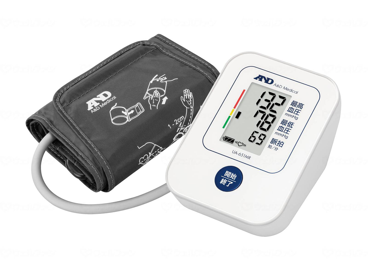 에드 앤드 다이 상완식 혈압계 UA-651MR