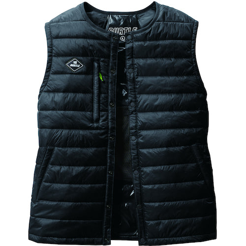 BURTLE Down Vest 3254-35-M Black 3254-35-M 1 piece