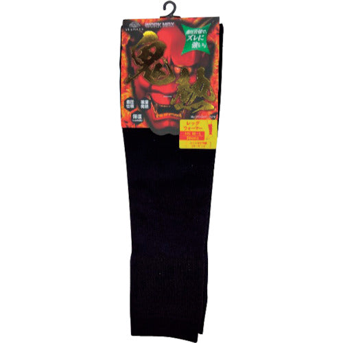 okamoto ワーク着圧LWパイルブラックM−L 578-825 -04-90 1 足