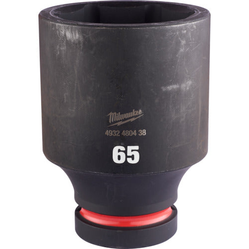 milwaukee SHOCKWAVE IMPACT DUTY 딥 임팩트 소켓 1인치(25.4mm)각 65mm 4932480438 1개