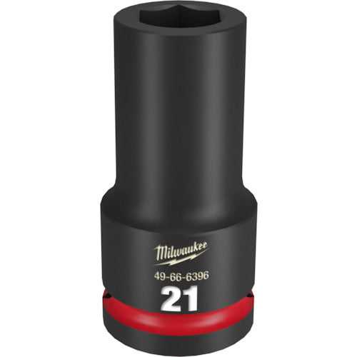 milwaukee SHOCKWAVE IMPACT DUTY 딥 임팩트 소켓 3/4 인치(19mm)각 21mm 49-66-6396 1개