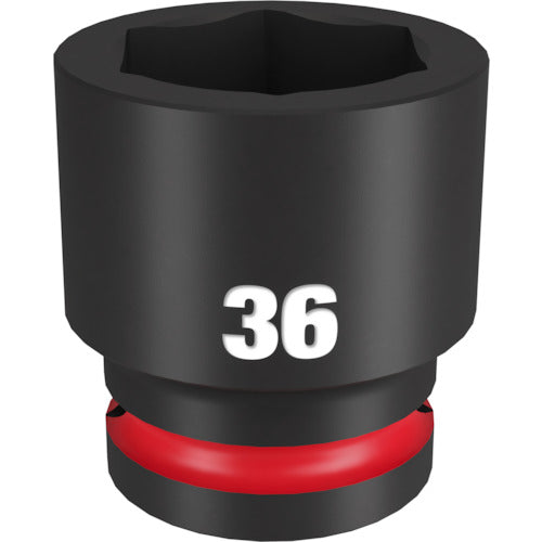 Milwaukee SHOCKWAVE IMPACT DUTY Impact Socket 3/4 inch (19 mm) square 36 mm 49-66-6374 1 piece