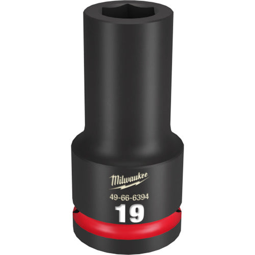 milwaukee SHOCKWAVE IMPACT DUTY 딥 임팩트 소켓 3/4 인치(19mm)각 19mm 49-66-6394 1개