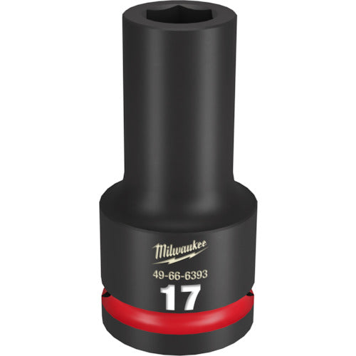 milwaukee SHOCKWAVE IMPACT DUTY 딥 임팩트 소켓 3/4 인치(19mm)각 17mm 49-66-6393 1개