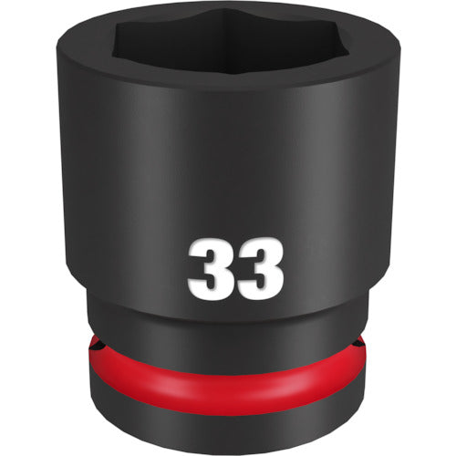 Milwaukee SHOCKWAVE IMPACT DUTY Impact Socket 3/4 inch (19 mm) square 33 mm 49-66-6371 1 piece