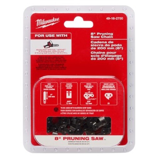 Milwaukee 200mm (8 inch) Chainsaw Chain 49-16-2750 APJ 1 piece