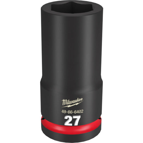 milwaukee SHOCKWAVE IMPACT DUTY 딥 임팩트 소켓 3/4 인치(19mm)각 27mm 49-66-6402 1개