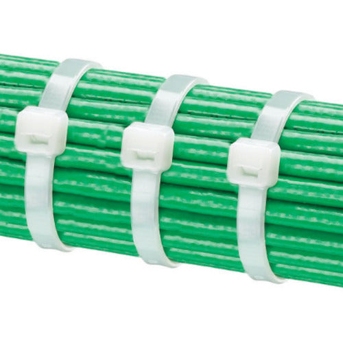 PANDUIT 抗菌・防カビ・抗ウイルス結束バンド PAN−CLEAN 幅4.8mm 長さ290mm 100本入り PLT3S−CAM PLT3S-CAM 1 袋