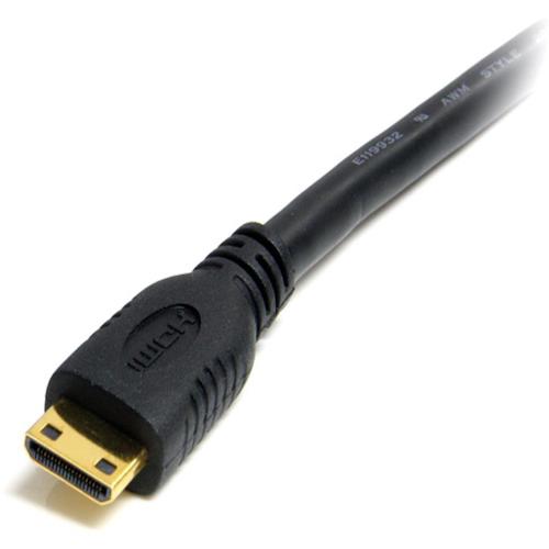StarTech Display Conversion Cable / Mini HDMI - HDMI 1.4 / 50cm / 4K30Hz / Black / Video Converter HDACMM50CM 1 Pack