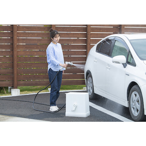 IRIS 294651 Full Cover Hose Reel EX 30M Light Beige/White FHEXN-30-W 1 unit