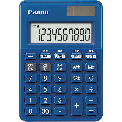キヤノン 電卓 LS−100WT−MNB JPN SOB LS-100WT-MNB 1 台