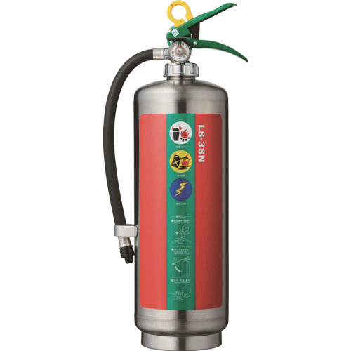 NDC 強化液中性消火器 LS-3SN 1 本