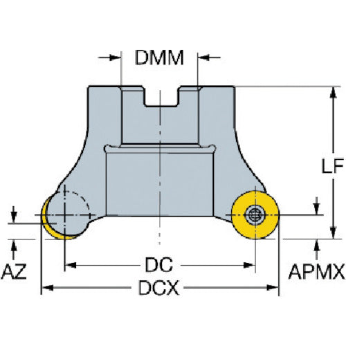 샌드빅 콜로밀 200 커터(450) RA200-088J31.75-12M 1개