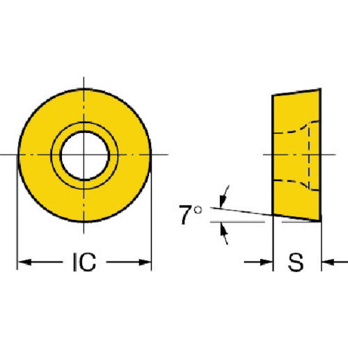 샌드빅 콜로밀 200 밀링 칩(610) 6190 RCKT 12 04 MO 10개