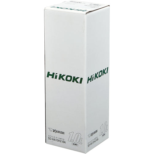 ZOJIRUSHI 스테인리스 쿨 병 1.0L HIKOKI 콜라보 모델 SD-HA10HZ-BA 1개