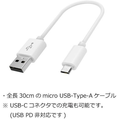 Okashio USB mobile battery 10,000mAh (USB-C/microUSB) 6151 1 unit