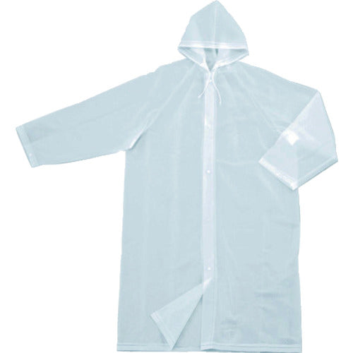 TRUSCO Bulk Purchase Portable EVA Raincoat 10 Pieces TN-307A-10P 1 S