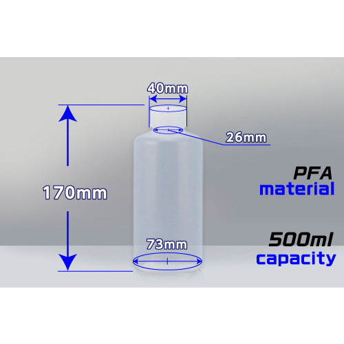 KOKUGO PFA 병 세구 500ml 101-20603 1개