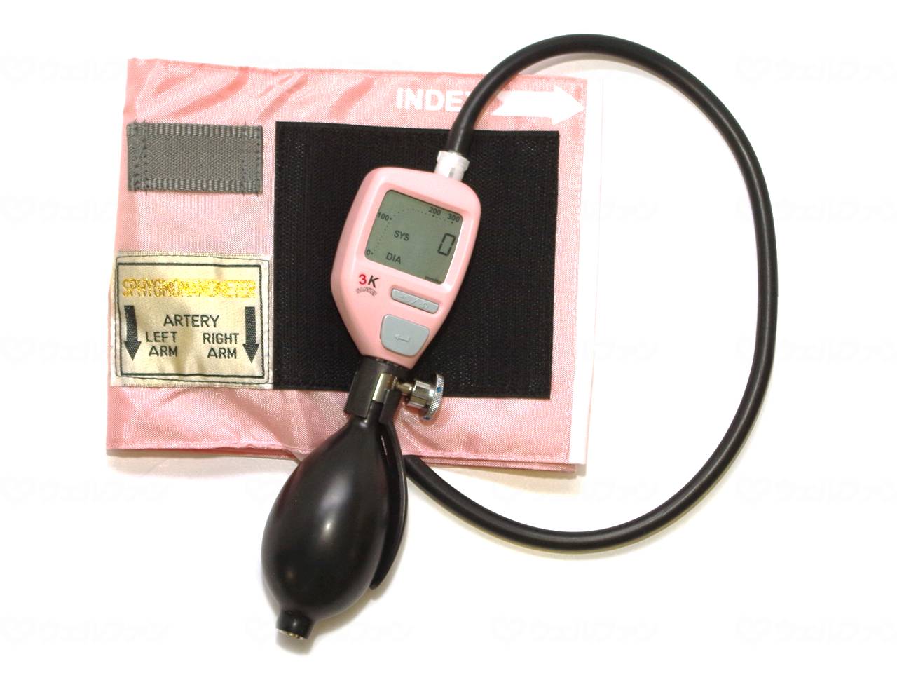 サンケイ電子アネロイド式血圧計 ピンク