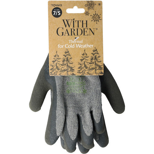 트와론 방한 장갑 WithGarden 써멀 애쉬 그레이 7/S W376-7S 1 쌍
