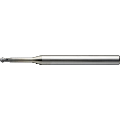 UNION TOOL HMWCOAT 2-blade long neck ball end mill HWLB ball radius R1.5 x effective length 8 x blade length 2.4 x neck diameter 2.95 x total length 60 HWLB2030-080 1 piece