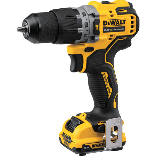DEWALT 10.8V 브러시리스 진동 드릴 드라이버 DCD706D2-JP 1대