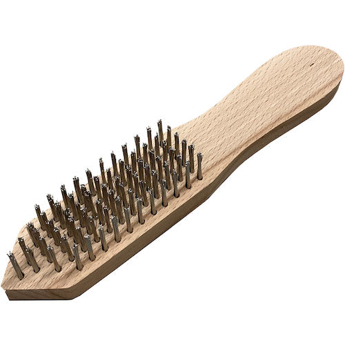 好川産業 ワイヤーブラシ(白線)剣先5行 YK40301 1 本