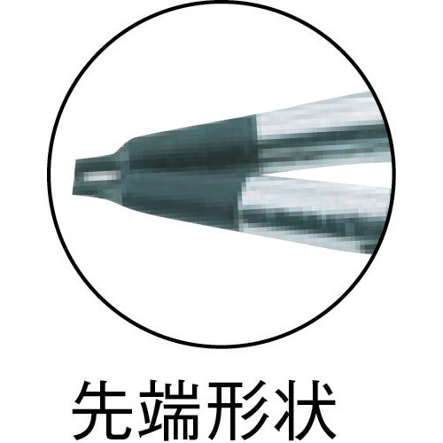 HAZET スナップリングプライヤー(軸用) 1845A-10 1 丁