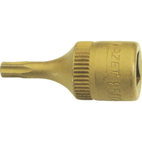 HAZET TORX bit socket (6.35mm drive, titanium coating) 8502-T15 1 piece