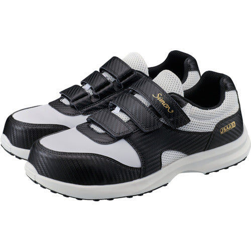 シモン 軽量耐滑プロスニーカー KN118 ホワイト 25.0cm KN118WH-250 1 足