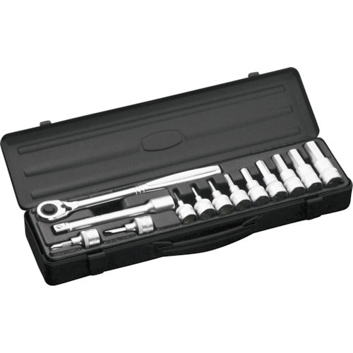 TONE 헥사곤 소켓 렌치 세트 400MBK 1 S