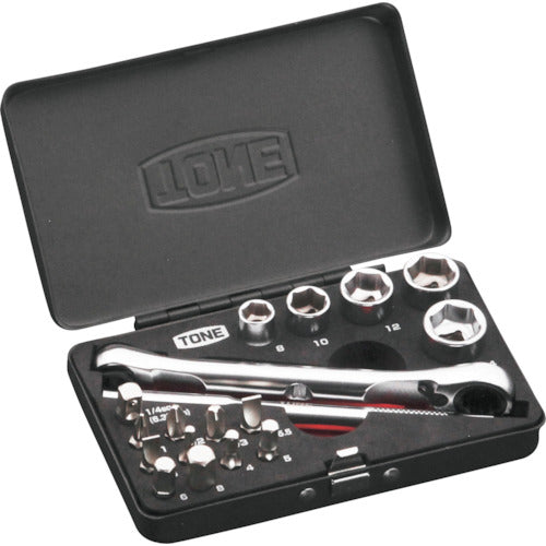 TONE Socket Wrench Set MIX21620MBK 1 S