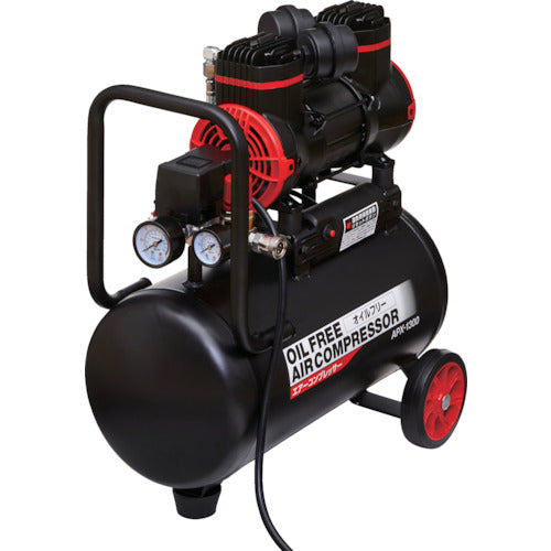 아사히펜 오일 프리 에어 컴프레서 APX-1300【공기 탱크 용량:18L】 200587 1대