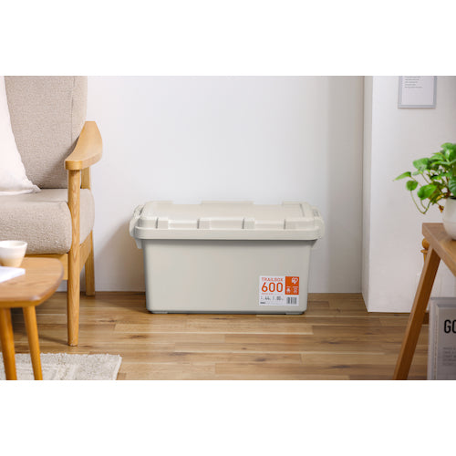 IRIS 297882 TRAILBOX 600 ホワイトアッシュ TRB-600-WH 1 台