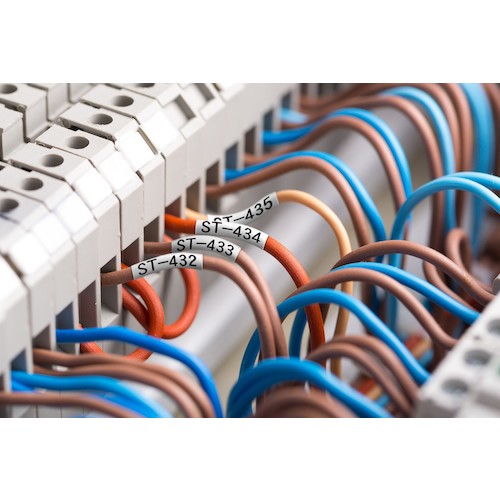 カシオ ネームランド専用カートリッジ熱収縮チューブテープ18mm XR-18HSWE1 1 個