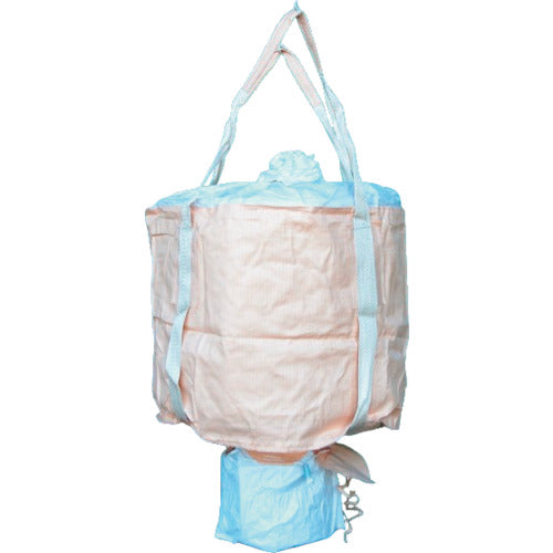 Asahi Container Bag Round Type with Discharge Port Capacity Less than 1 cubic meter AS130-MG713 1 bag
