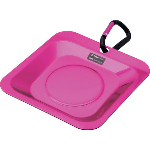 SK マグ皿 磁短 弐 ミニ 彩 ピンク MGT2-130(P) 1 個