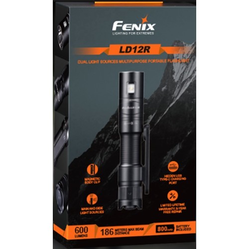 FENIX ポータブルLEDライト LD12R LD12R 1 個