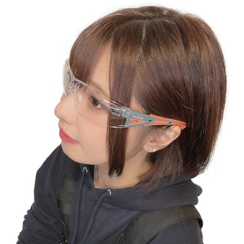 Bolle RUSH + Granada Orange Clear Lens JIS Blister Package PSSRUSPA01BL 1 pc