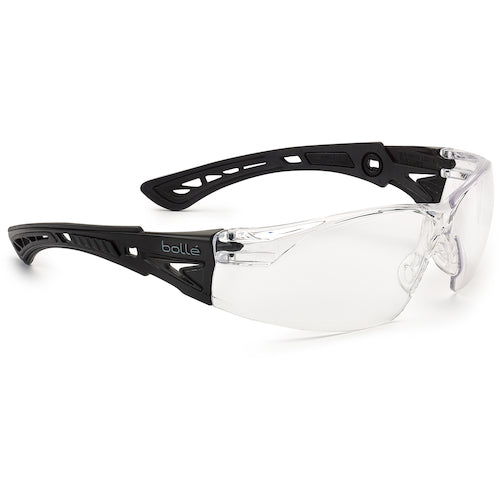 Bolle RUSH+ BSSI Matte Black Clear Lens Blister Package PSSRUSP064BL 1 pc