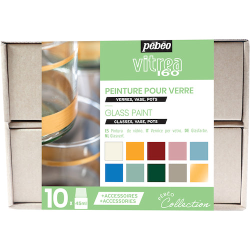 ペベオ ヴィトレア160 グロス色 アトリエコレクション 10色x45ml+アクセサリー 758462 1 個