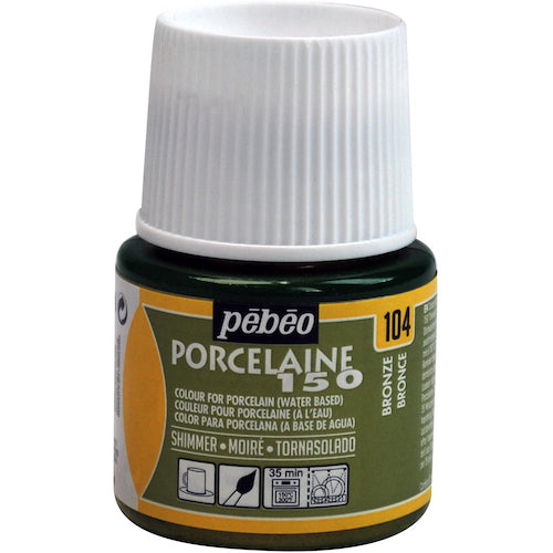 Pebeo Porcelain 150 Shimmer Shimmer Bronze 104 024104 1 piece