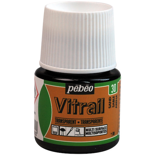 Pebeo Vitrail 45ml No. 30 Sand 050030 1 piece