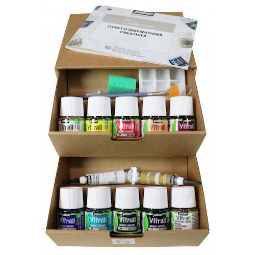 ペベオ ヴィトラーユアトリエコレクション45ml x 9色+メディウム+アクセサリー 758421 1 個