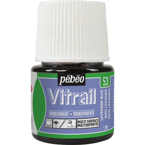 Pebeo Vitrail 45ml No.53 Lavender Blue 050053 1 piece