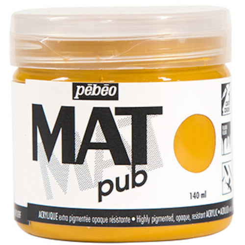 ペベオ マットピュブ 140ml NO.18 イエローオーカー 256018 1 本
