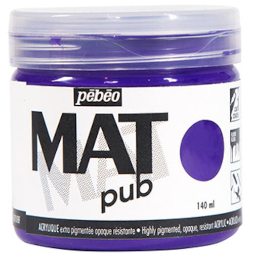ペベオ マットピュブ 140ml NO.09 コバルトバイオレット 256009 1 本